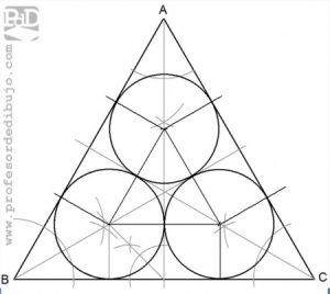PAU #011 Circunferencias interiores a un triángulo (Cataluña/2000)