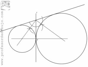 PAU #007 Circunferencias tangentes a 2 rectas (Galicia/2005)