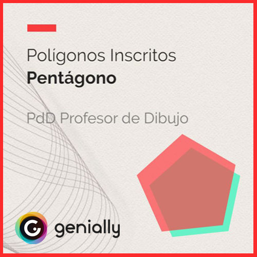 Presentación Genially sobre Péntagono Inscrito en una Circunferencia.